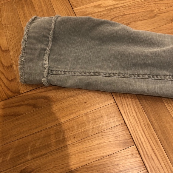 CoffeeShop New York army green peplum jacket - Picture 5 of 7